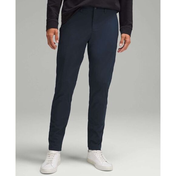 Lululemon ABC Slim-Fit Trouser 30" Warpstreme True Navy Size 40 - Picture 1 of 6